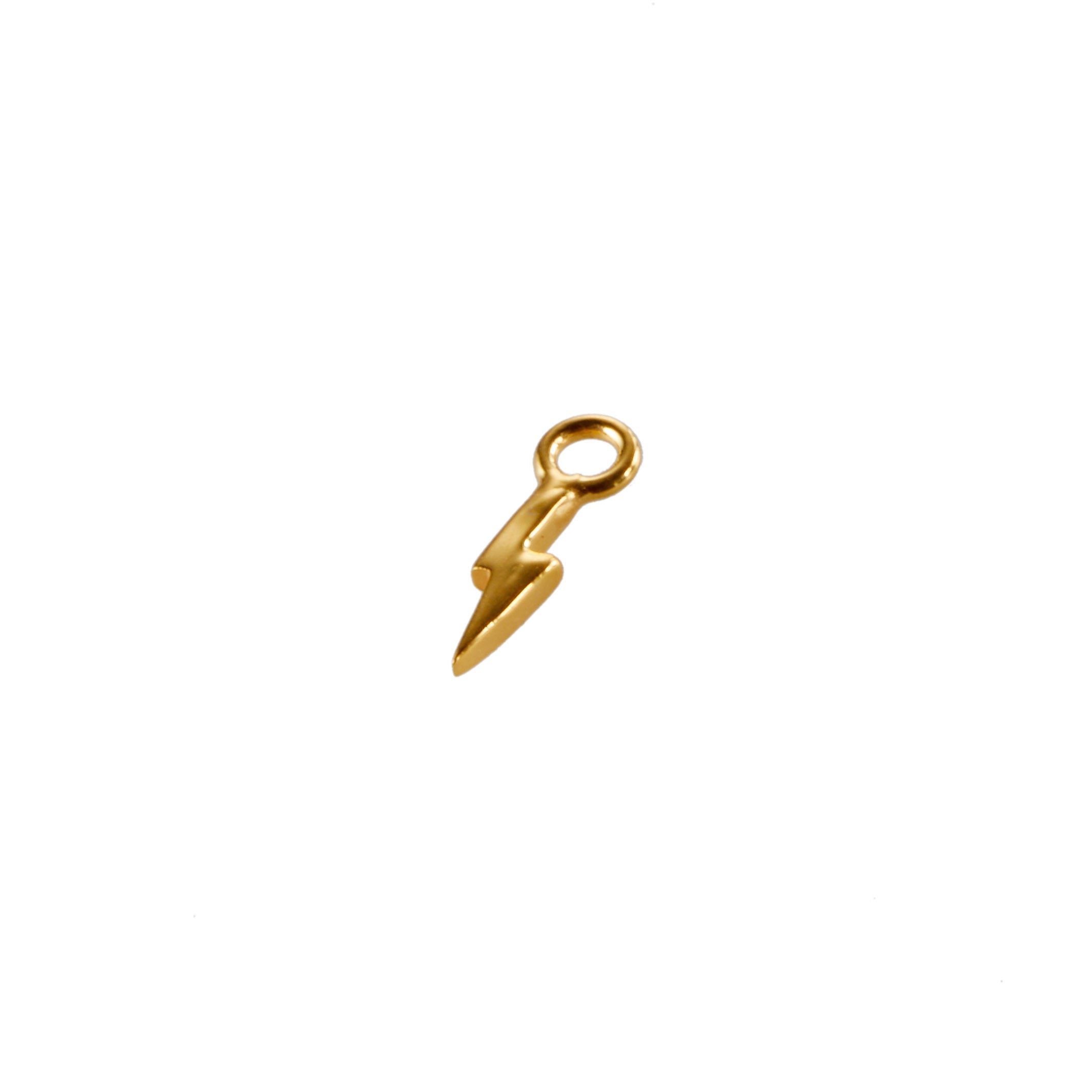 Gold Lightning Bolt Ear Charm Memara