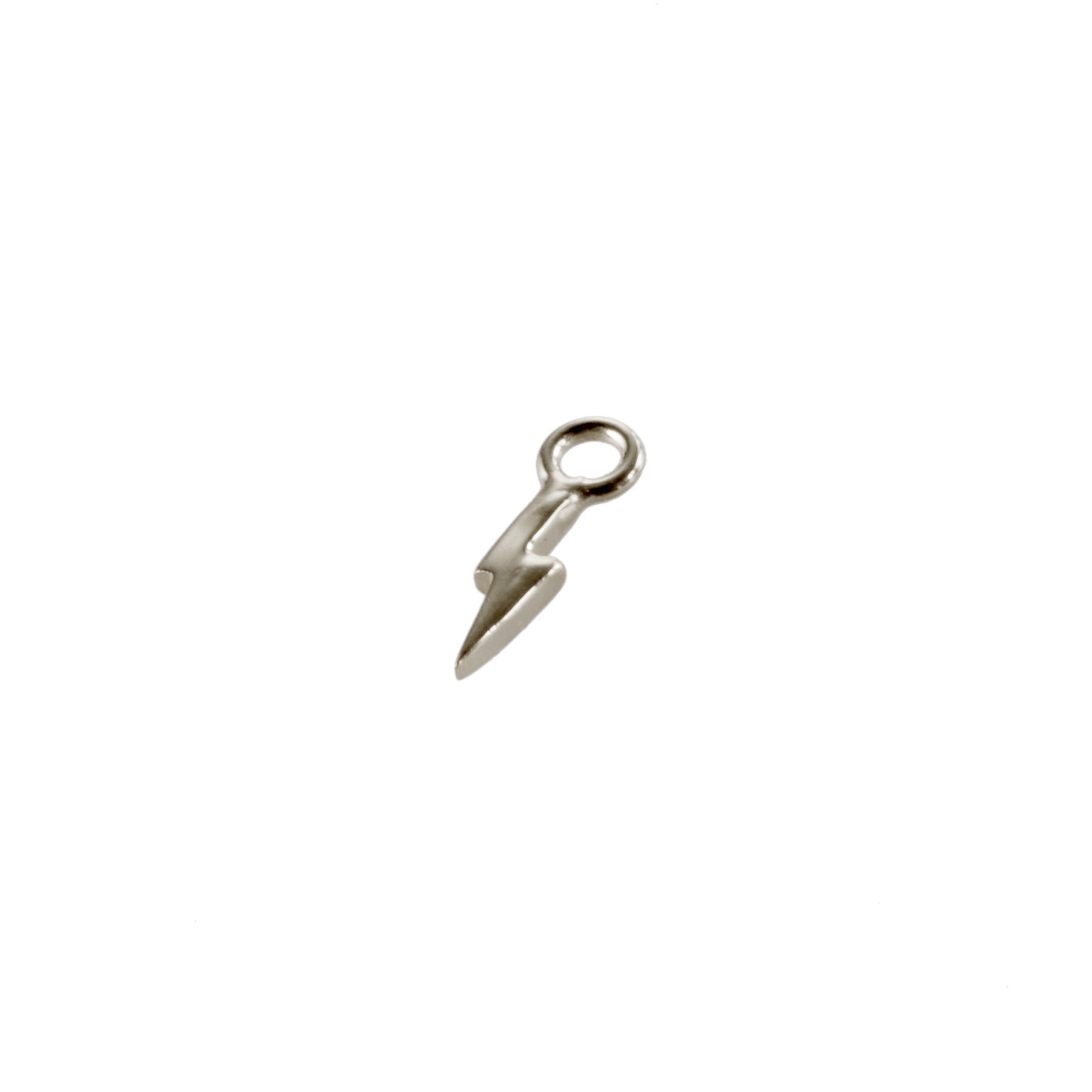Silver Lightning Bolt Ear Charm Memara
