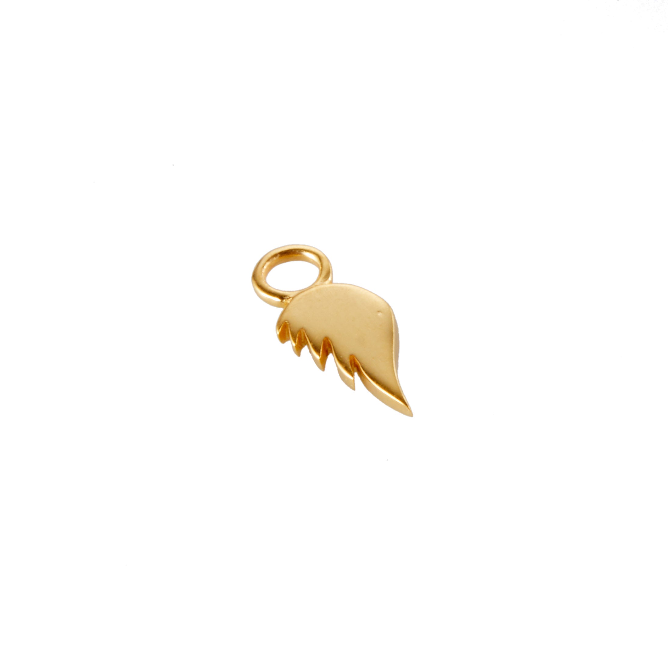 Gold Angel's Wing Ear Charm Memara