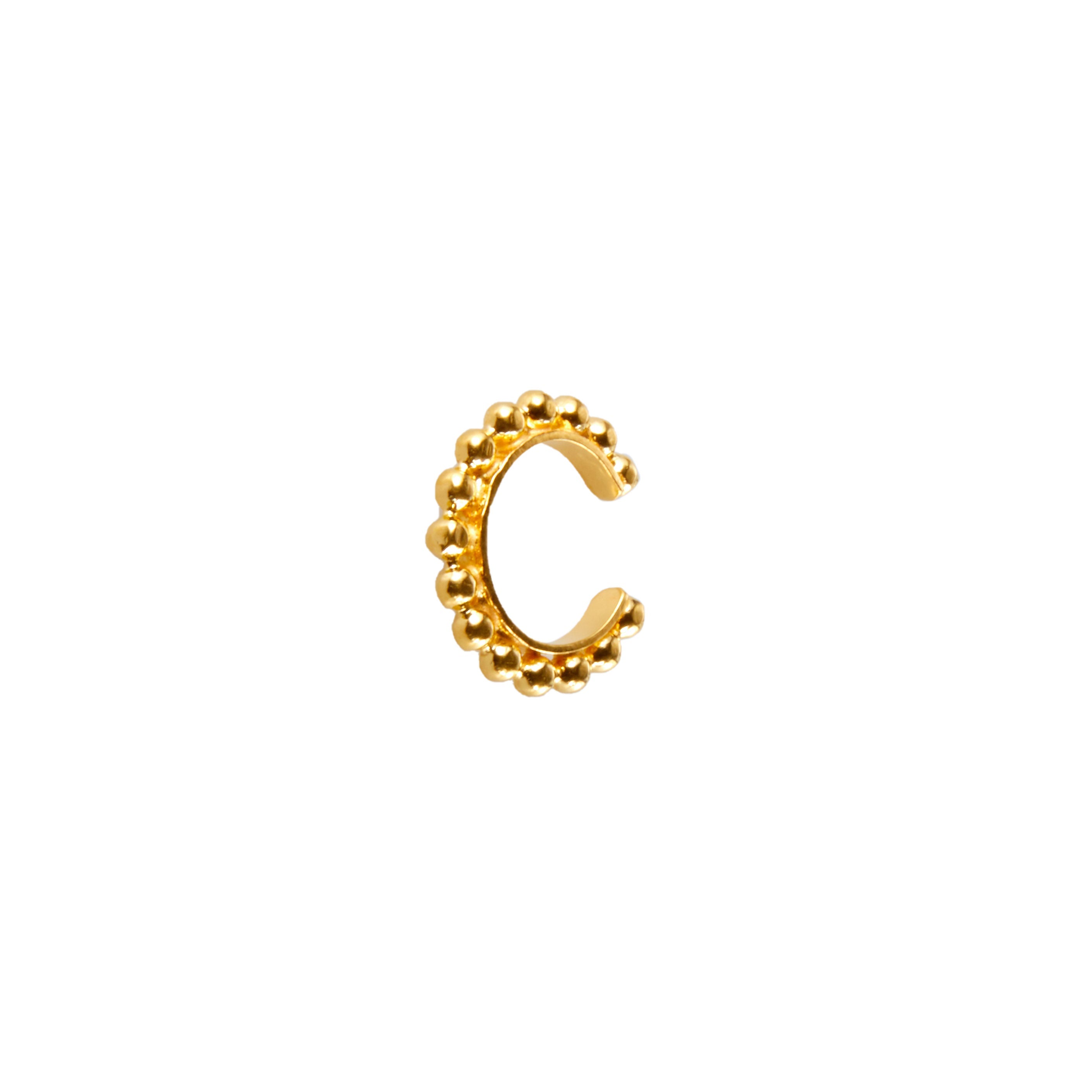 Cobbler Cuff in Gold Earring Memara