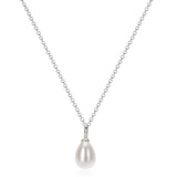Silver Pearl Charm Pendant