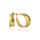 The Soho Hoops in Gold