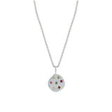 Stargazer Pendant in Silver and Tourmaline