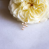 Mother of Pearl Cross (without Hoops)