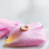 Coco Cuff in Gold with Zirconia