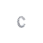Cobbler Cuff in Silver Earring Memara 