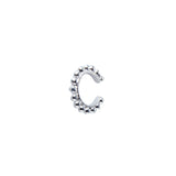 Cobbler Cuff in Silver Earring Memara 