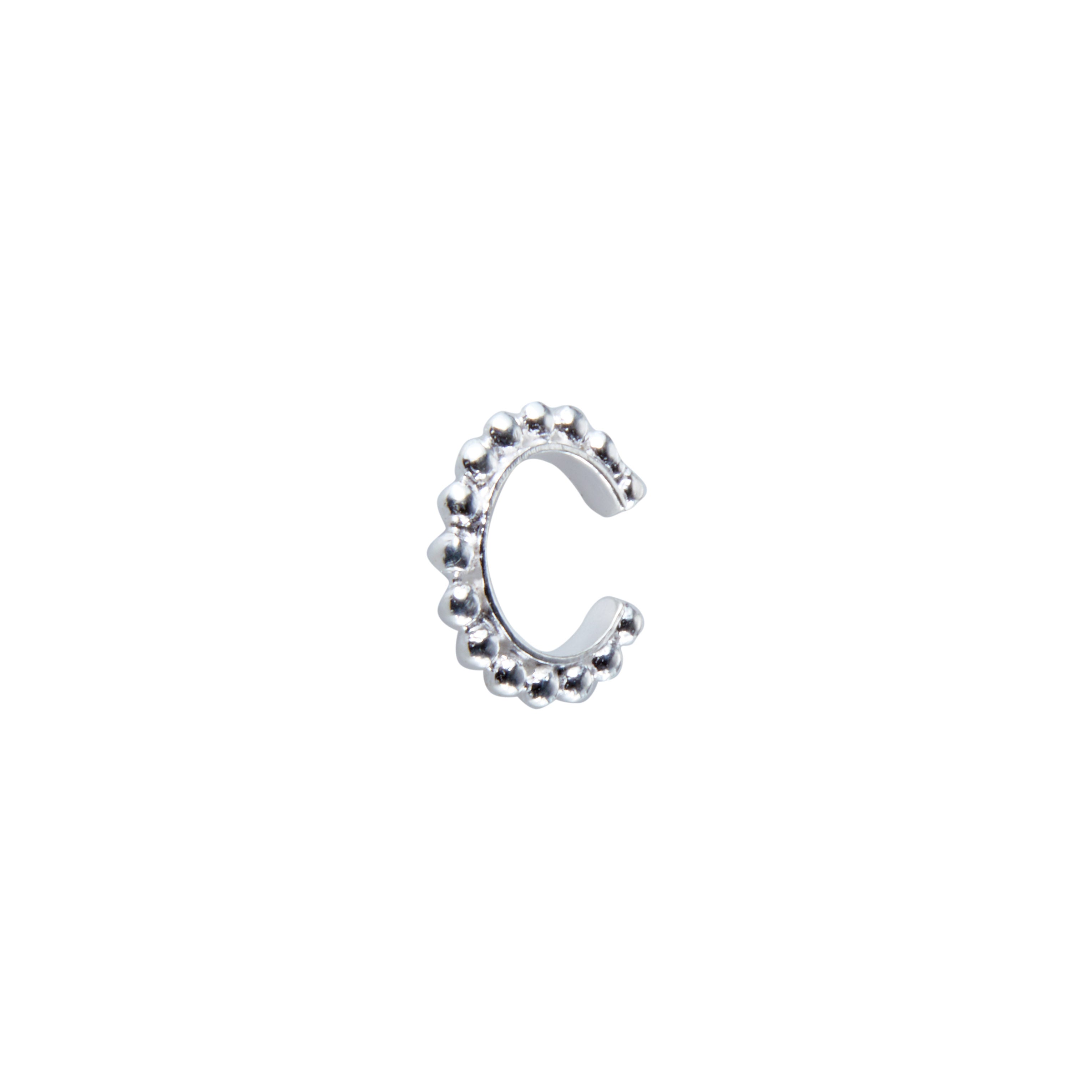 Cobbler Cuff in Silver Earring Memara 