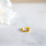 Wave Cuff in Gold