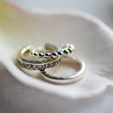 Cobbler Cuff in Silver Earring Memara 