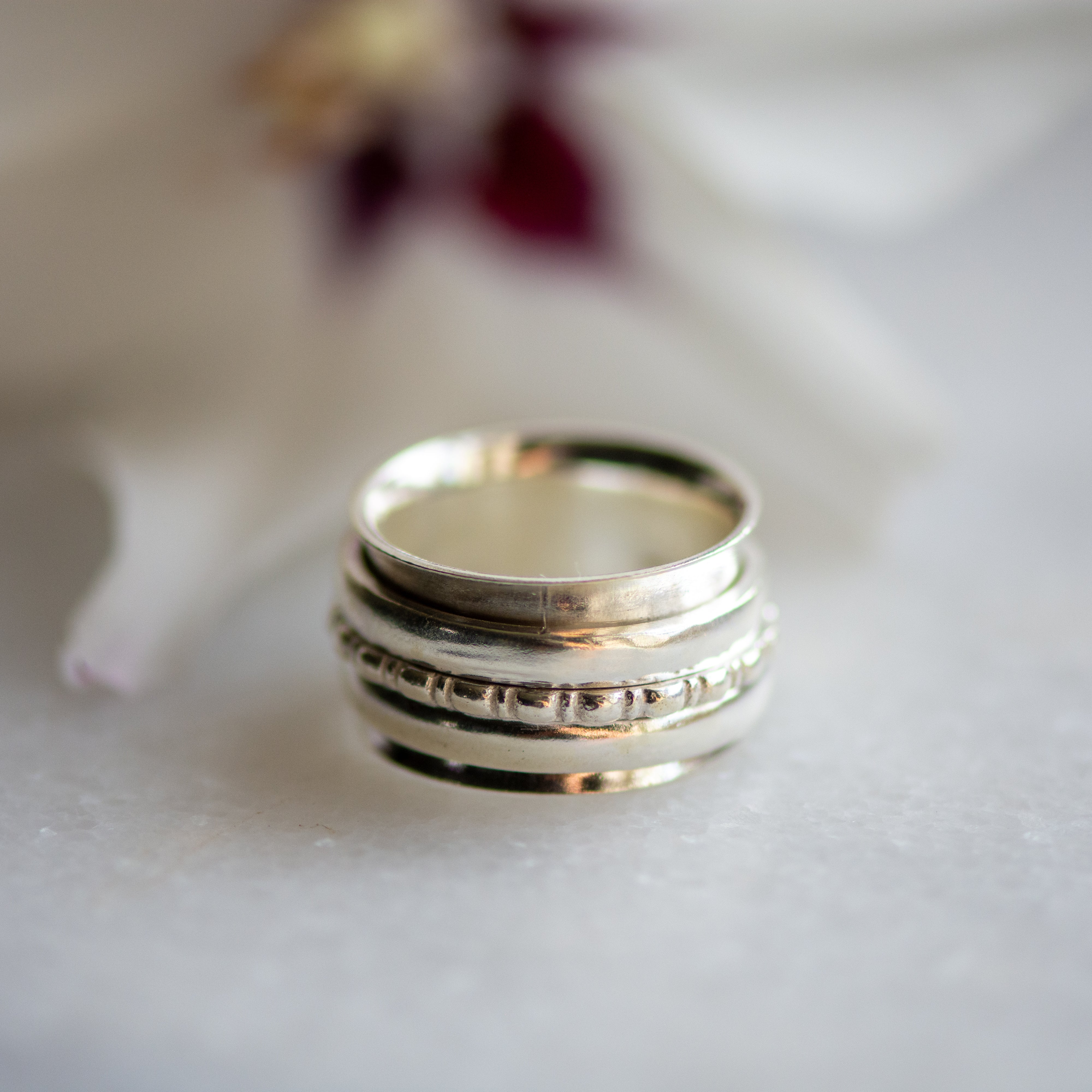 Silver ring on sale turned gold