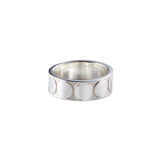 Full Moon Ring in Silver Ring Memara 