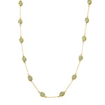 Marilyn Necklace in Gold with Peridot Memara 