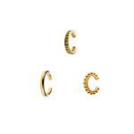 Gold & Emerald Cuffs – Jewellery Set Memara 