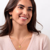 Stargazer Pendant in Gold and Tourmaline