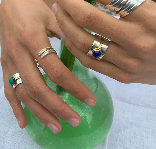Lady Luck Ring in Silver with Zirconia Ring Memara 
