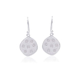 Stargazer Pendant in Silver and Zirconia with matching earrings