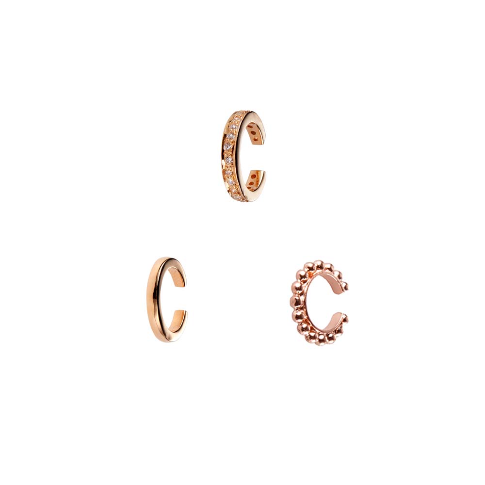 Rose Gold Cuffs – Jewellery Set Memara 