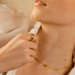 Marilyn Necklace in Gold with Peridot Memara 