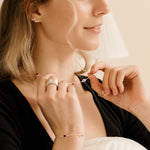 Marilyn Bracelet in Silver with Ruby quartz Bracelets Memara 