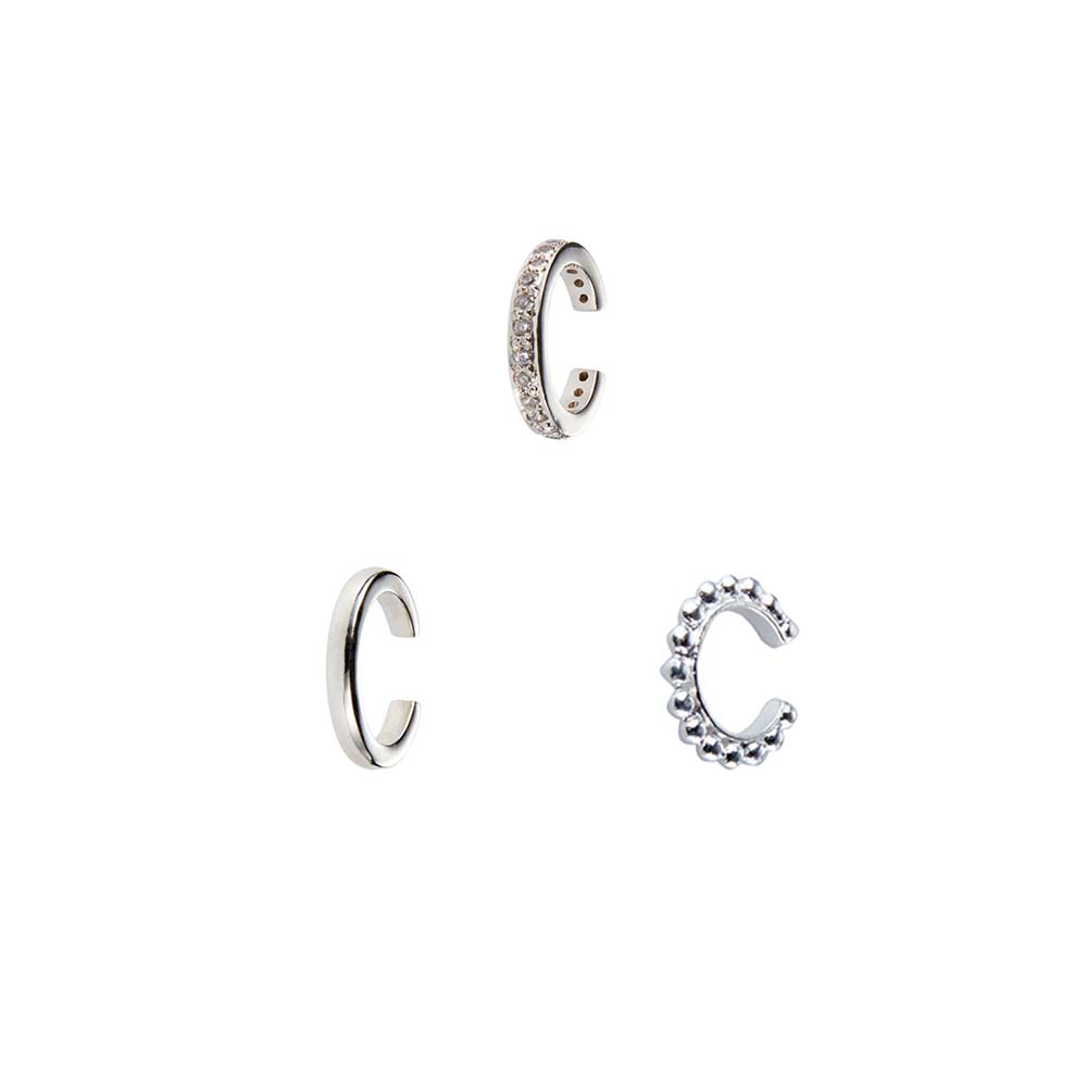 Silver Cuffs – Jewellery Set Memara 