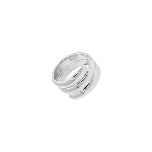 Sleeping Naga Ring in Silver Ring Memara 