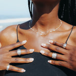 Tango Turning Ring in Silver Ring Memara 